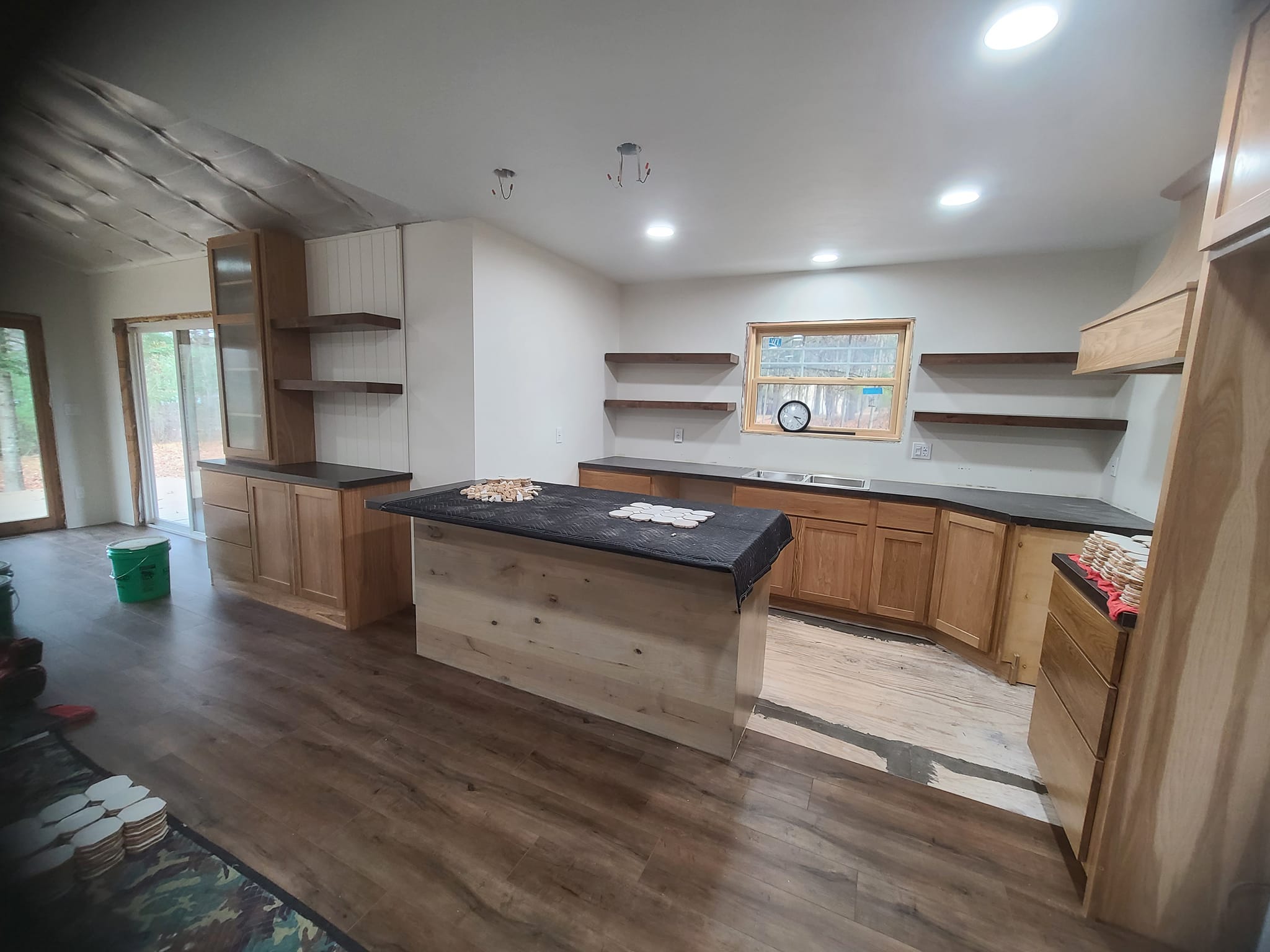 Custom kitchen cabinetry